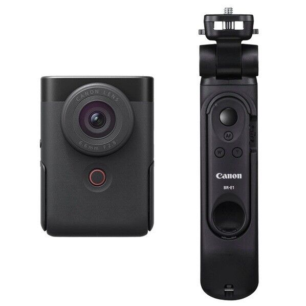 ビデオカメラ PowerShot V10 BK（ブラック） トライポッドグリップキット