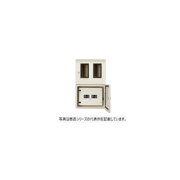 日東工業 引込計器盤（水切、防塵･防水パッキン付･屋根なし） 全電力管内向(東京電力･中部電力を除く) ヨコ700×タテ800×フカサ200mm ライトベージュ塗装(5Y7/1) MN-103J 1点...