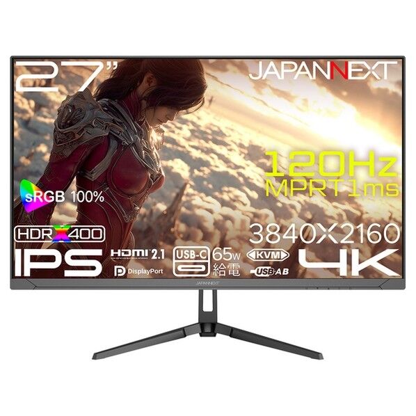 JAPANNEXT タッチパネル対応液晶ディスプレイ 27型の通販｜即日出荷19