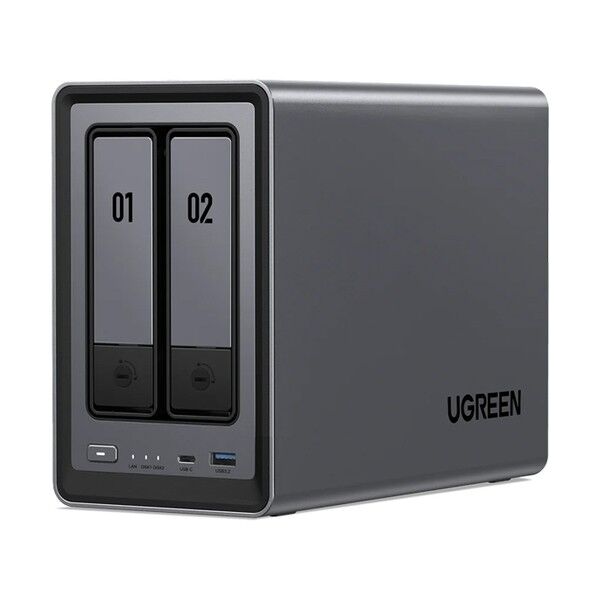 第12世代 N series 4コアCPU搭載 2.5GbE 2ベイNAS