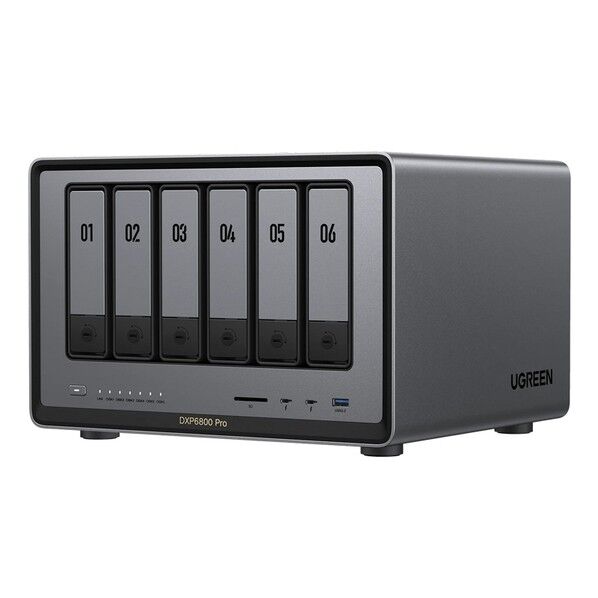 第12世代 Corei5 10コアCPU搭載 10GbE×2 6ベイNAS