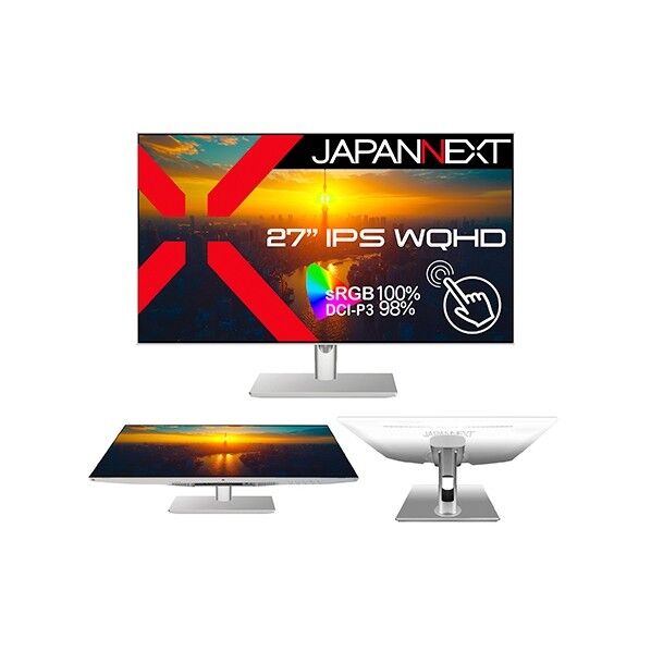 タッチパネル対応液晶ディスプレイ 27型