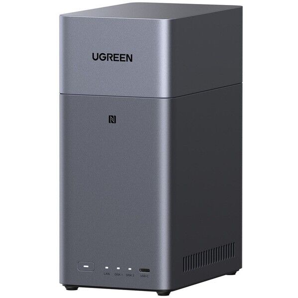 Rockchip 8コアCPU搭載 1GbE 2ベイNAS