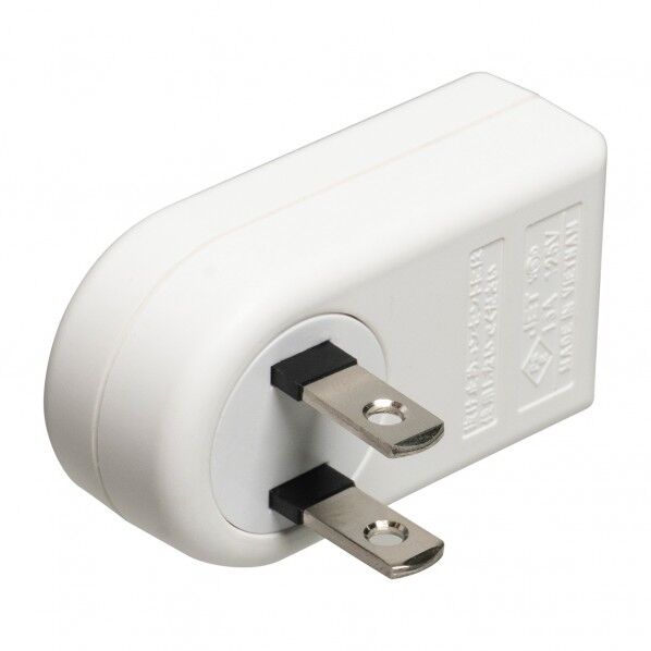 ELPA 回転アダプター ■定格:AC125V 15A■1500Wまで■使用温度範囲:-10℃~40℃■屋内専用■国内専用 白 A-390B(W) 1個...
