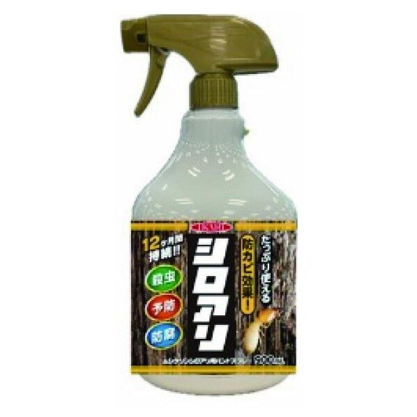 イカリ消毒 ムシクリン シロアリ用ハンドスプレー 900ml 900mL(ミリリットル) 1個...