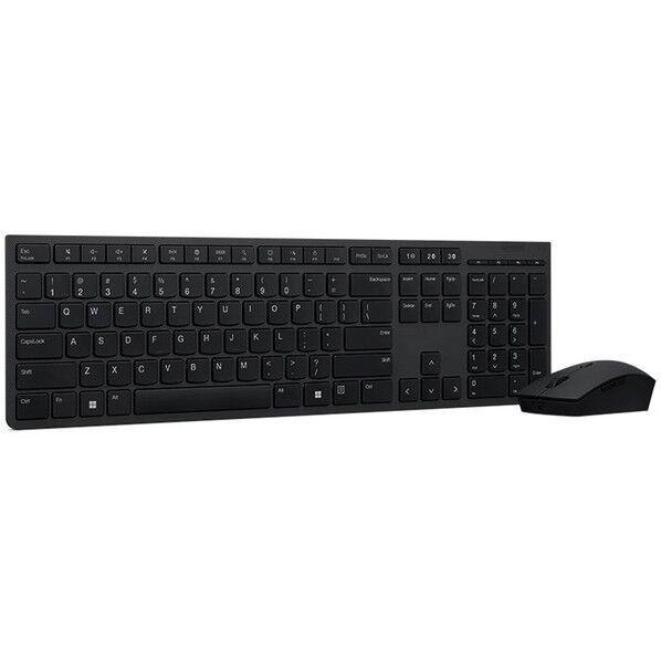 Lenovo プロフェッショナル ワイヤレス 充電式 キーボード&マウス - 日本語