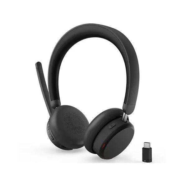 Lenovo Dual-Mode ワイヤレス アクティブノイズキャンセリング ヘッドセット 6550