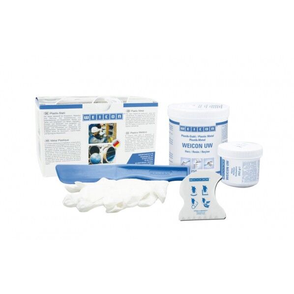 WEICON WEICON UW 水中硬化パテ 500g ペースト状 10104215 1セット...