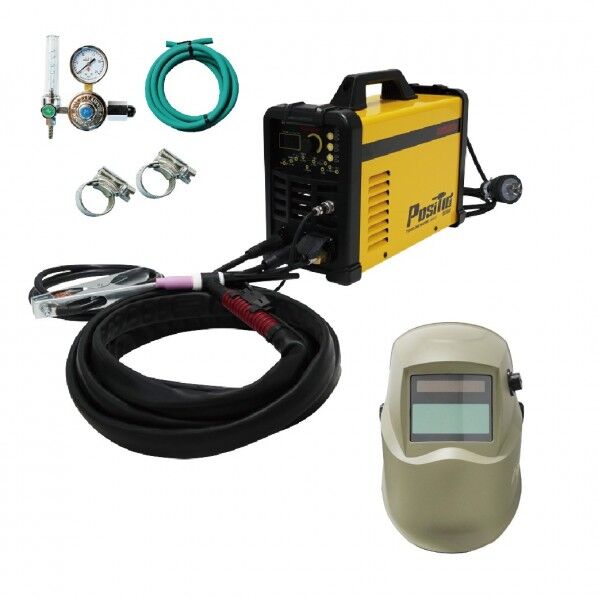 SUZUKID 【オンラインストア限定セット】 POSITIG+アルゴン調整器+AVW-200セット イエロー SPT-160DCGA 1セット...