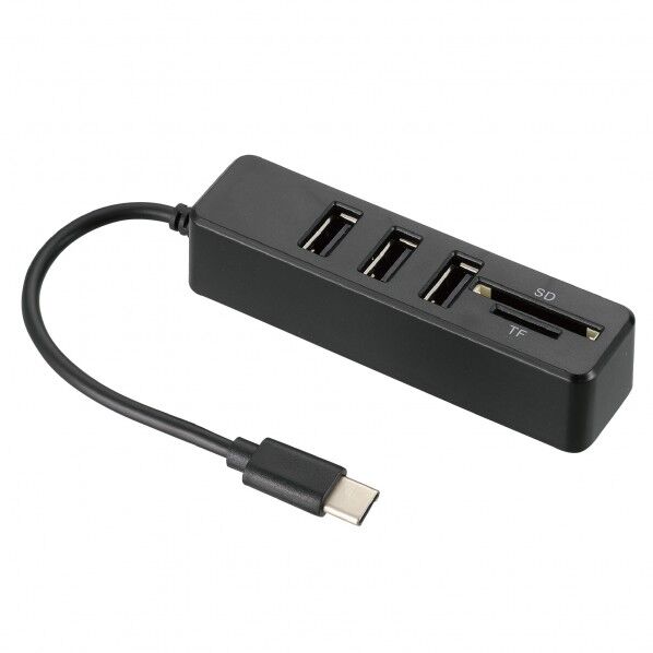 アーテック USB TypeCハブ(カードリーダー付) 91865 1個