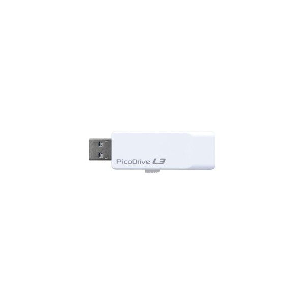 USB3．0メモリー ピコドライブ16G W23×D56×H8.8mm GH-UF3LA16G-WH(357) 1個