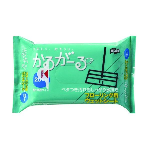 フローリングウエットシート20P