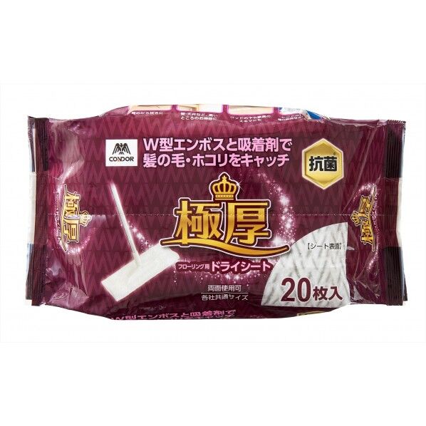 コンドル 極厚 フローリング用 ドライシート 20枚入