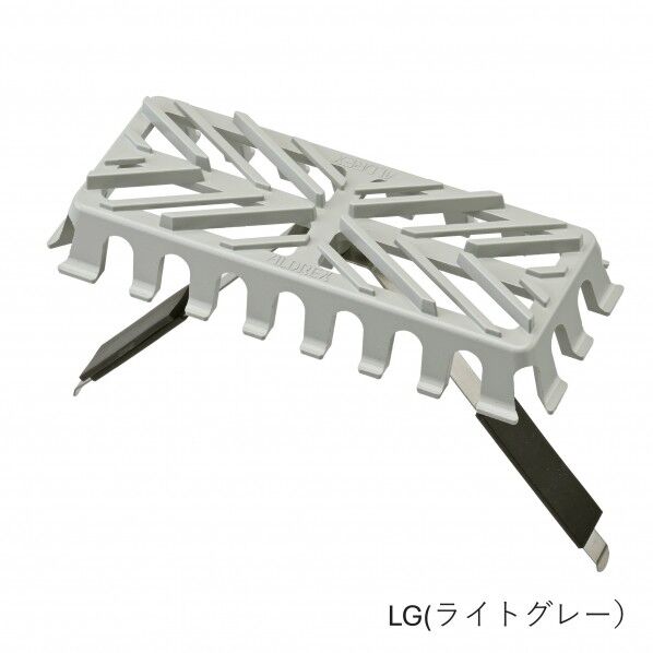 細溝用ストレーナーキャップ（ライトグレー）