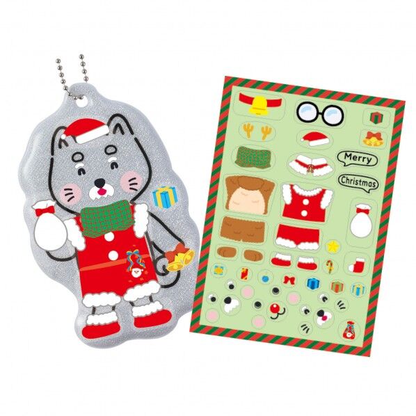 光る!きせかえリフレクター クリスマス 58735 1個