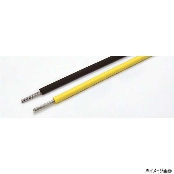  ノンハロゲン難燃･可とう性架橋ポリエチレン絶縁電線 600V 5.5SQ 黒 EM-LMFC5.5SQ-10 10m...