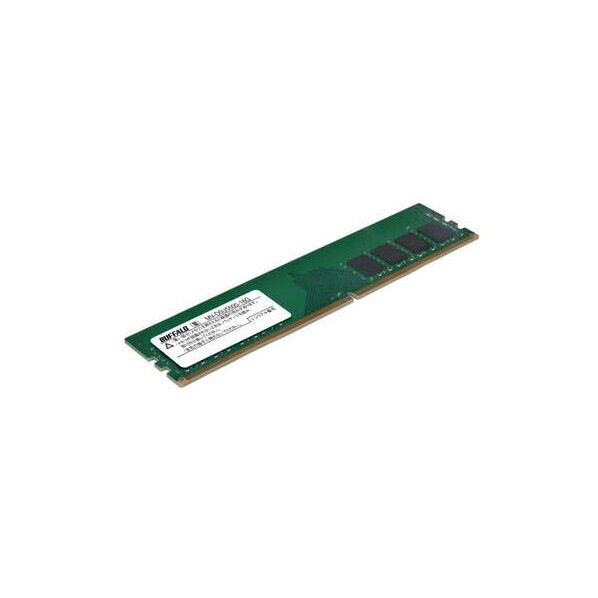 バッファロー 法人向け PC5-5600対応 288ピン U-DIMM 16GB 幅133.35×高さ31.25×奥行3.77mm MV-D5U5600-16G 1点