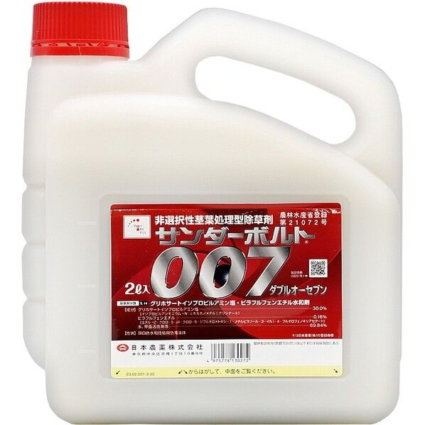 日本農薬 サンダーボルト007 2L 1個...