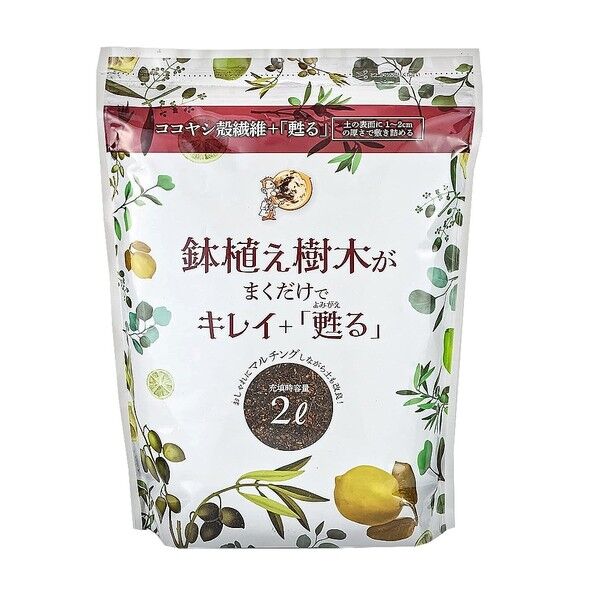 自然応用科学 鉢植え樹木がまくだけでキレイ+甦る 2L 1個