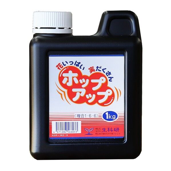 花つき・実つきを良くする葉面散布肥料 ホップアップ