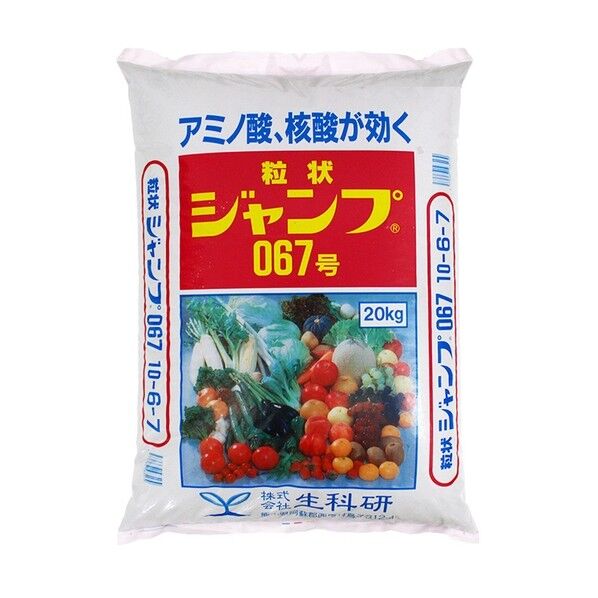 アミノ酸、核酸が効く粒状ジャンプ