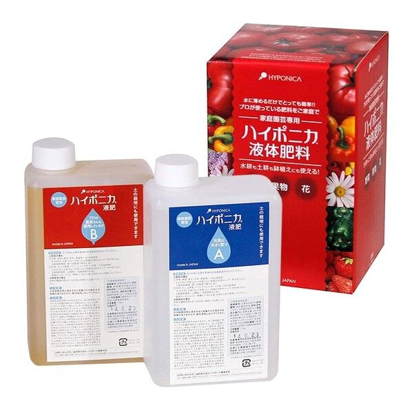 ハイポニカ液体肥料 (A･Bセット) 1L×2 040012 1セット