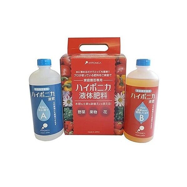 ハイポニカ液体肥料 (A・Bセット) 500ml×2 040001 1セット