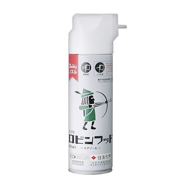 ロビンフッド 480ml 園芸用殺虫剤 ヒメボクトウやカミキリムシ類駆除 1点