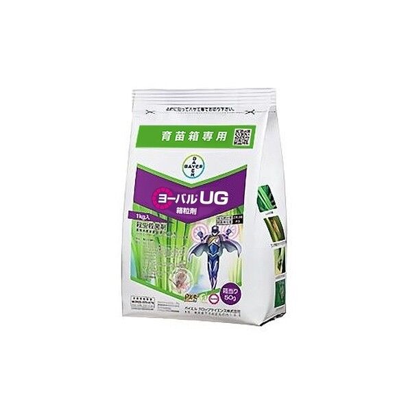 農薬 バイエル ヨーバルUG箱粒剤 1個