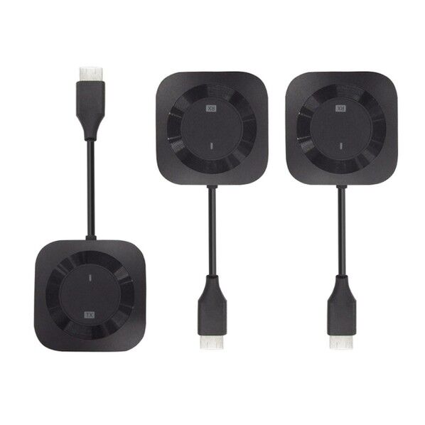 ワイヤレスHDMI分配送受信機 1対2分配 HDMI to HDMI