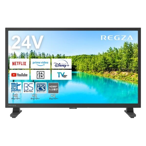 【REGZA】地上・BS・110度CSデジタルハイビジョン液晶TV 24V型