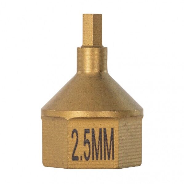 2.5mm 六角ビットソケット 1/4SQ 7/16HEX