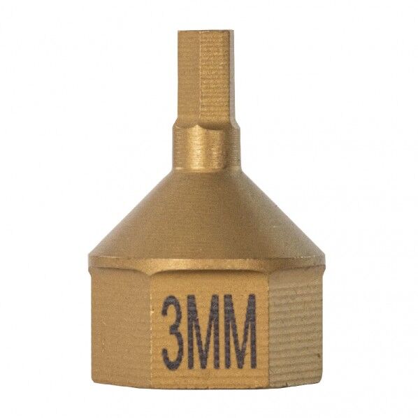 3mm 六角ビットソケット 1/4SQ 7/16HEX