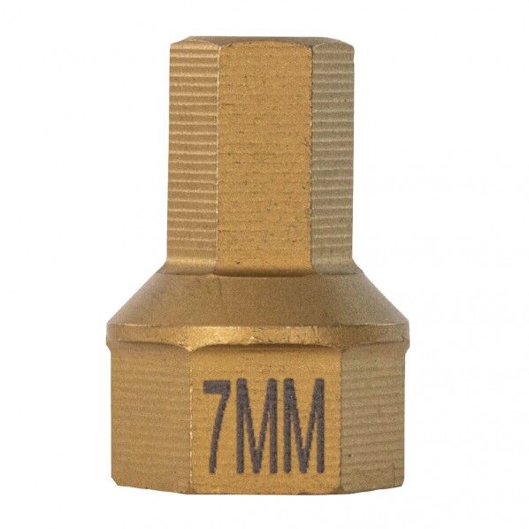 7mm 六角ビットソケット 1/4SQ 7/16HEX