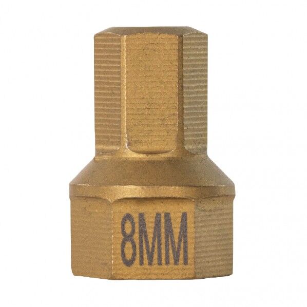 8mm 六角ビットソケット 1/4SQ 7/16HEX