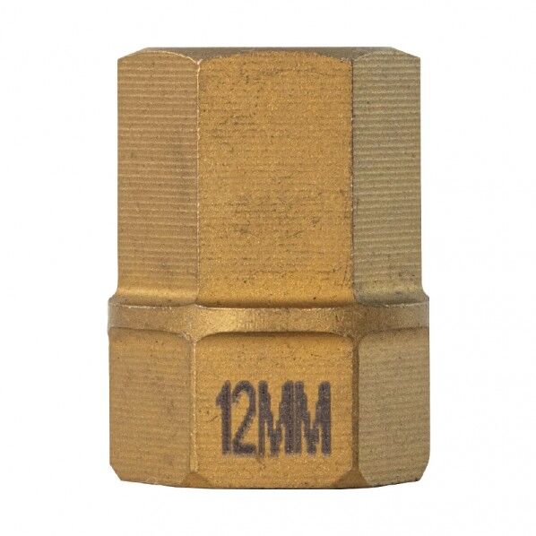 12mm 六角ビットソケット 1/4SQ 1/2HEX