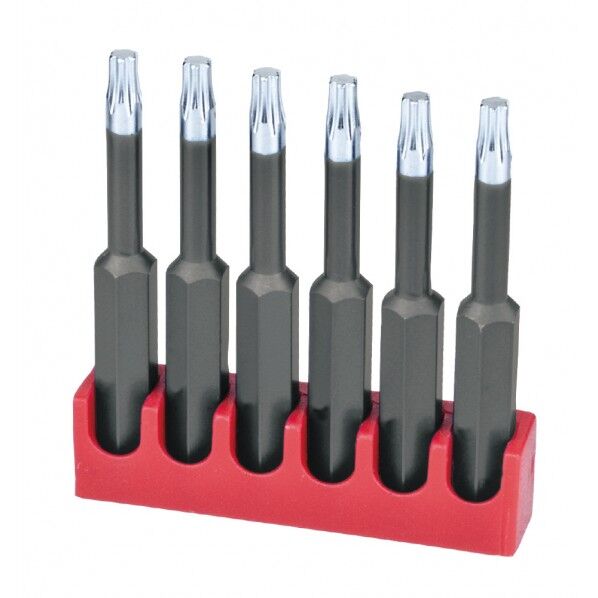 6本組 差込角1/4HEX IPロングビット 20IP