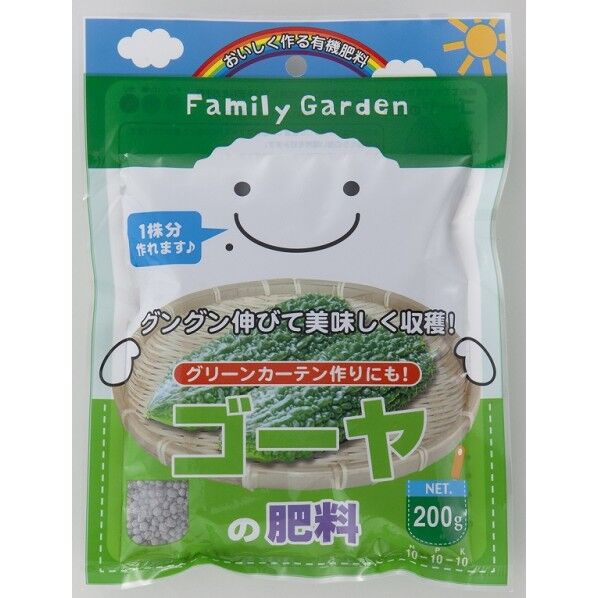 ファミリーガーデン ゴーヤの肥料(200g) 1点