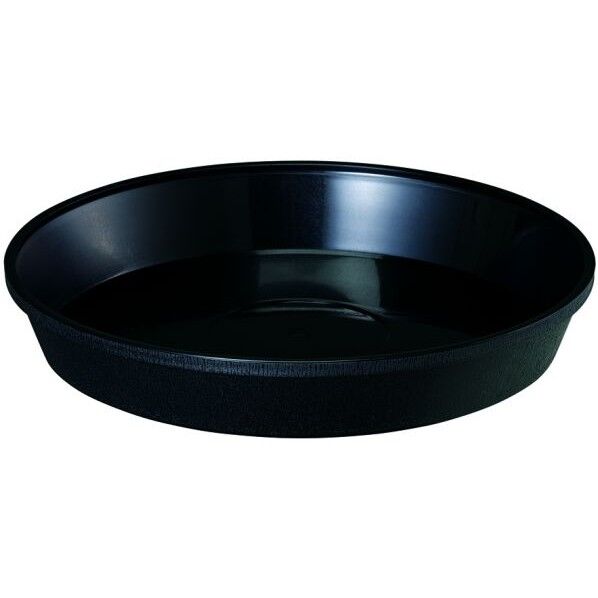 ヤマトプラスチック 鉢皿サルーン1号 φ65×15mm ブラック BK 1個...