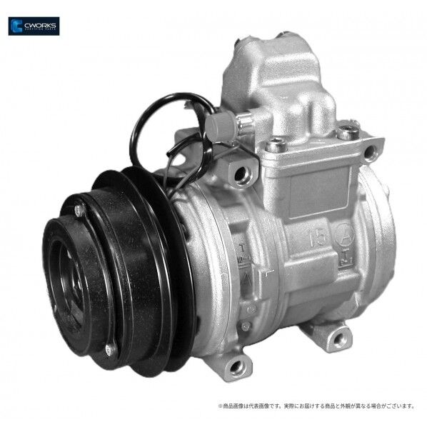 コンプレッサーCWORKS【新品】R134a ポルシェ10PA15C -1V