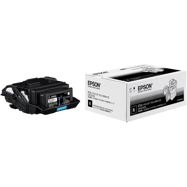 EPSON(エプソン) ビジネスプリンター用 ETカートリッジ/Sサイズ/3500ページ ブラック LPC3T37K 1点