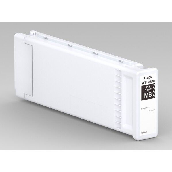 EPSON(エプソン) SureColor用 インクカートリッジ 700ml マットブラック SC14MB70 1点
