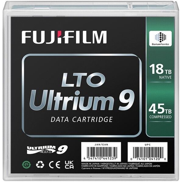 富士フイルム LTO Ultrium9 データカートリッジ 18.0/45.0TB LTO FB UL-9 18.0T 1点