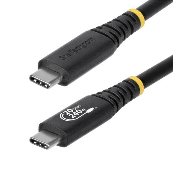 USB4ケーブル/2m/20Gbps/240W PD EPR/4K 120Hz/高速充電 データ転送/Type-C