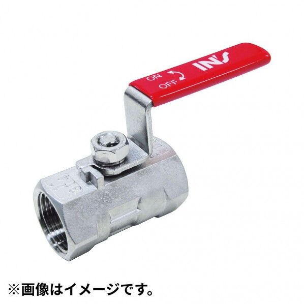 ニードルボールバルブ3/4B 20A 白