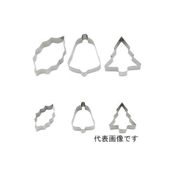 佐藤金属 クッキー抜き型 ベル 小