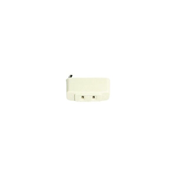 引掛シーリング用角型コンセントアダプタ WG4480W 1
