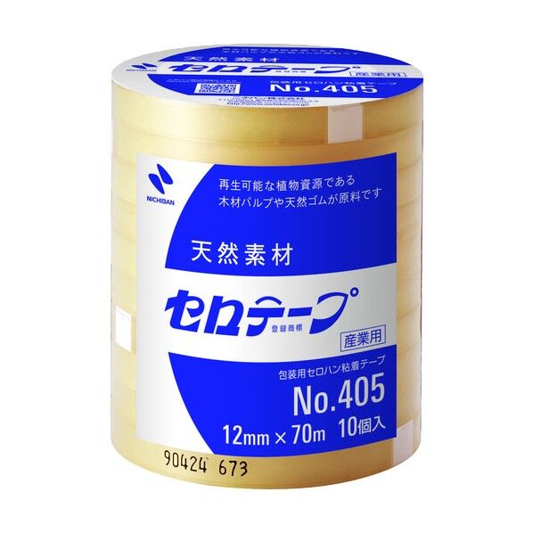 セロテープ® No.405産業用 12mmX70m 12mm×70m 405-12X70 1巻