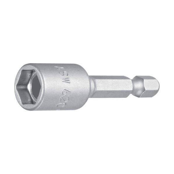 ソケットビット 差込角6.35x対辺12.0mm 全長50mm