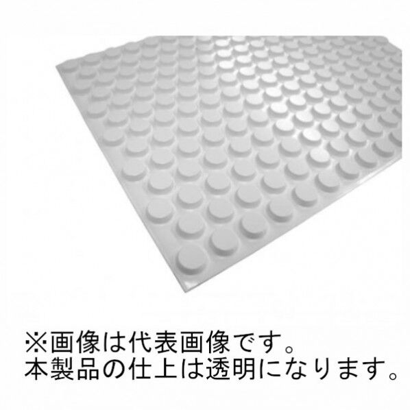 防音ゴム戸当り 透明